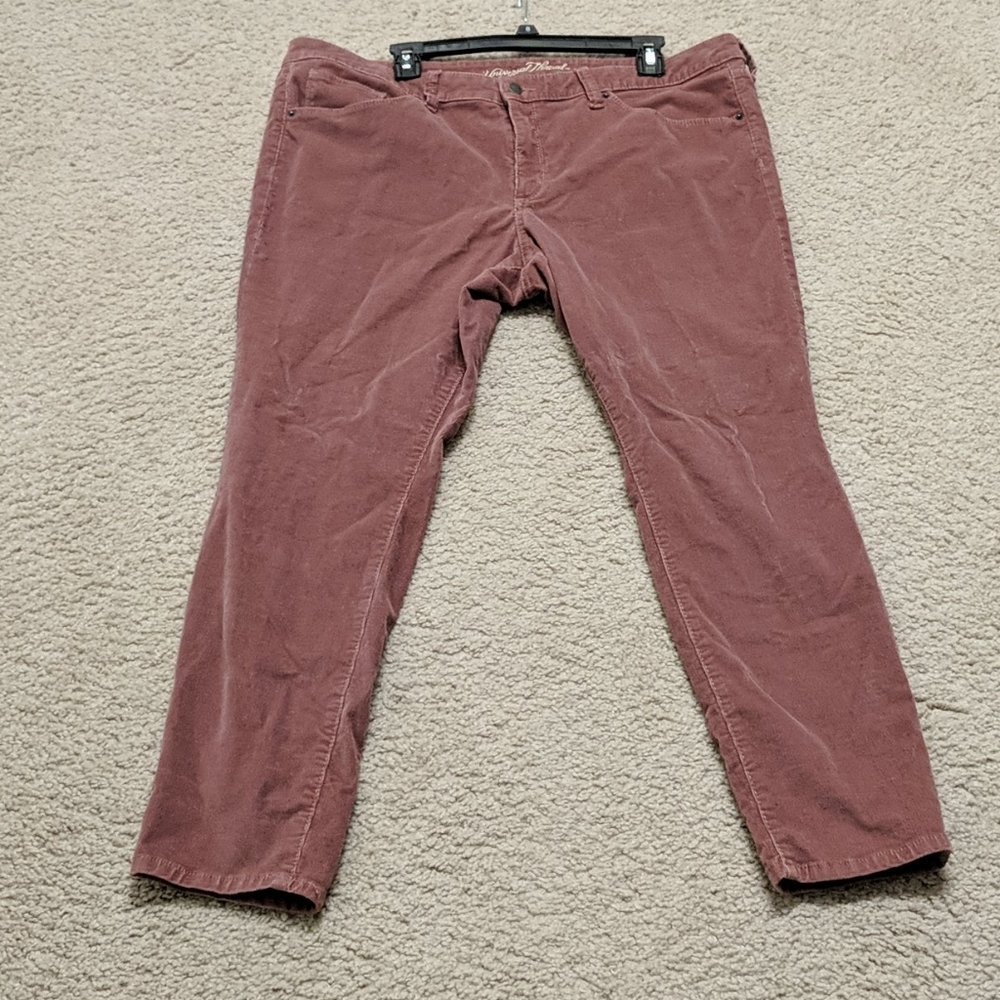 Pink Corduroys